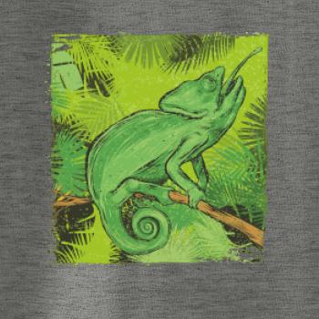 Chameleon na vetve