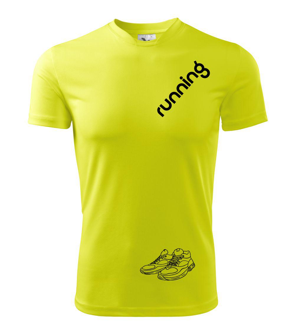 Running nápis šikmo Running nápis šikmo