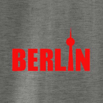 Berlin nápis veža Berliner Fernsehturm