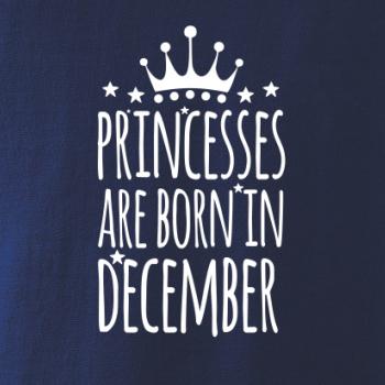 Princesses are born in December