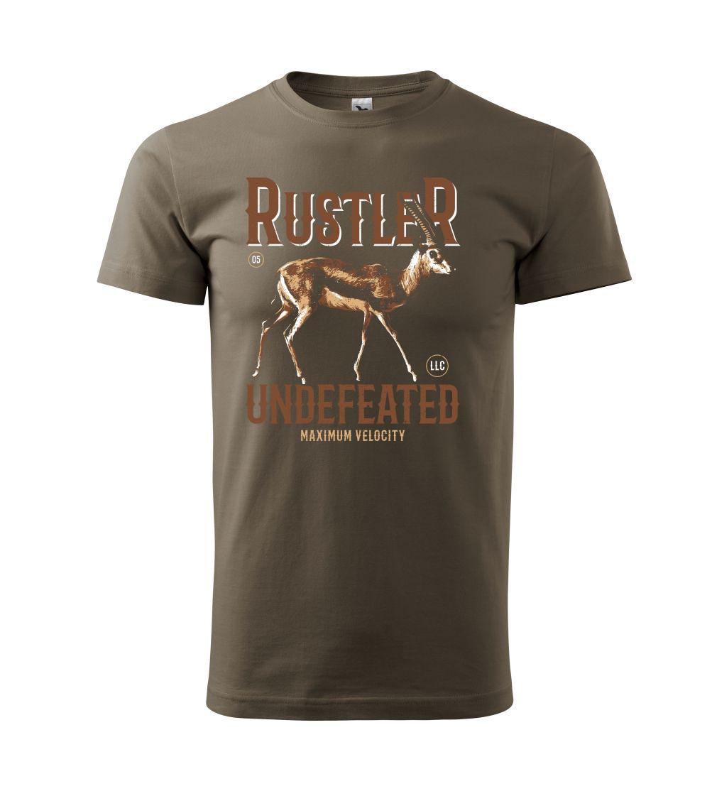 Tričká so zvieratami - Gazelle rustler - Tričko extra veľké  (5-8XL)
