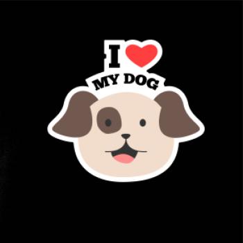 I love my dogs - kreslený