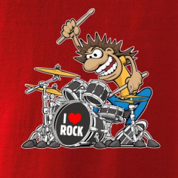 I love rock bubeník