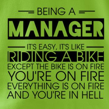 Being a manager - bike