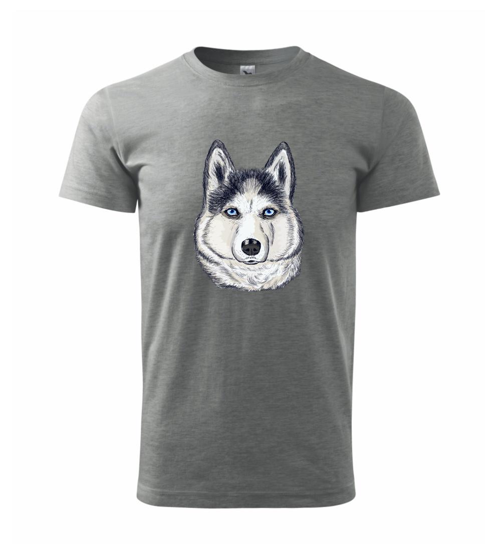 Husky hlava - kreslený Husky hlava - kreslený