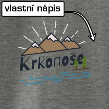 Kreslené hory - vlastné nápis