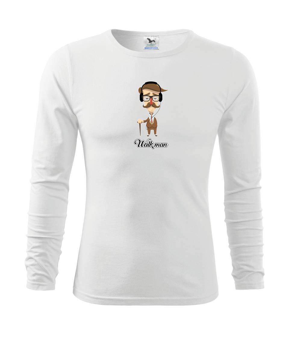 Walk man - Tričko detské Long Sleeve