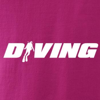 Diving nápis potápač