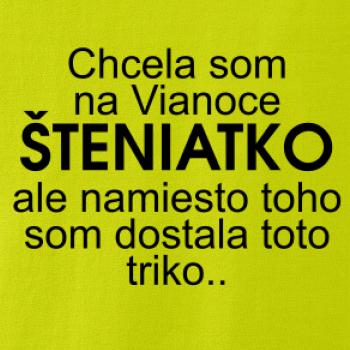 Chcela som na Vianoce šteniatko