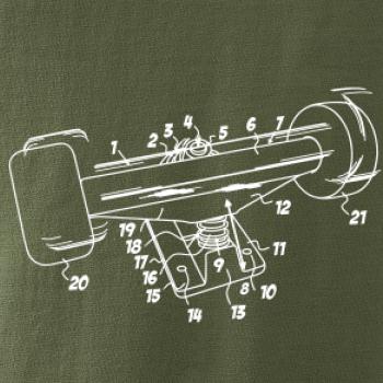 Skateboard nákres kolieska