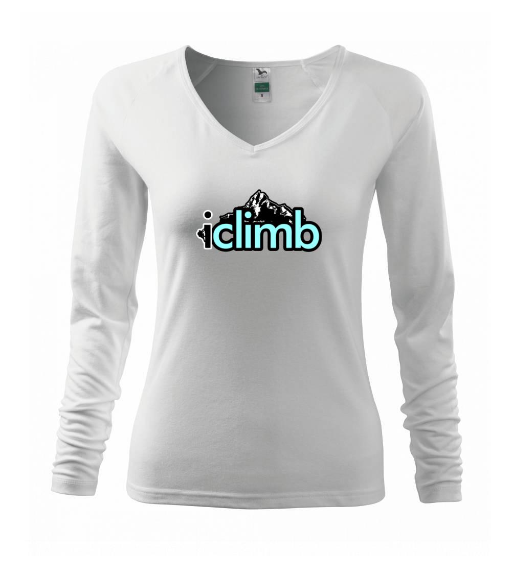 Trička pro horolezcov - Iclimb - Tričko dámske Elegance