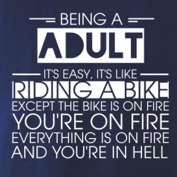 Being a adult - bike