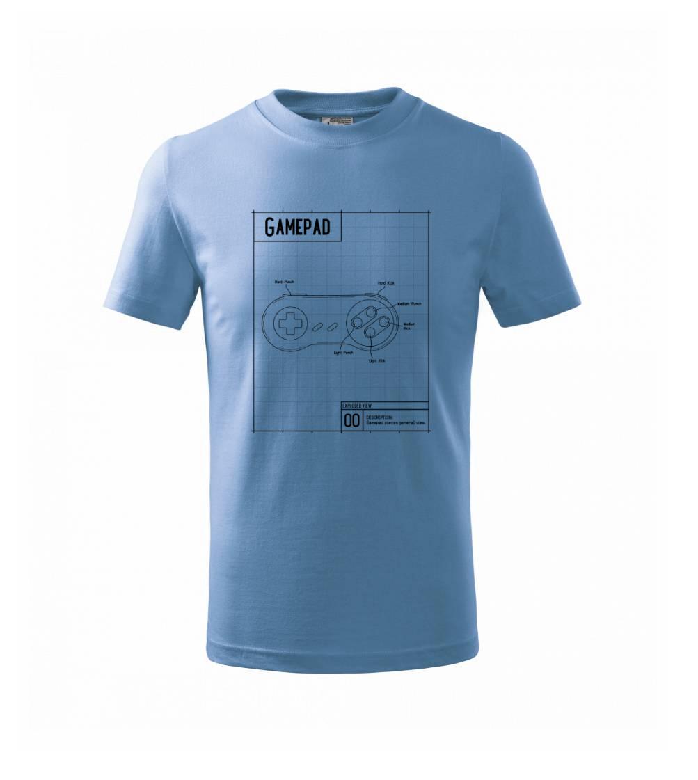 Nákres Gamepad jednoduchý