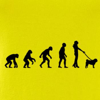 Evolúcia pes Mops (muž-žena)