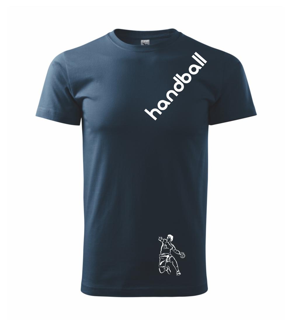 Handball nápis šikmo Handball nápis šikmo