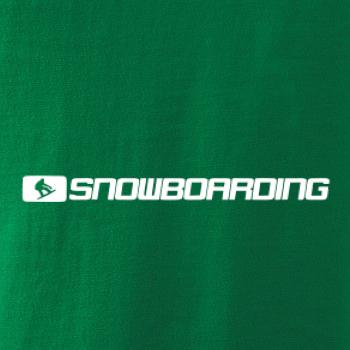 Snowboarding nápis