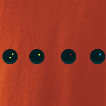 Evolution squash muž-žena