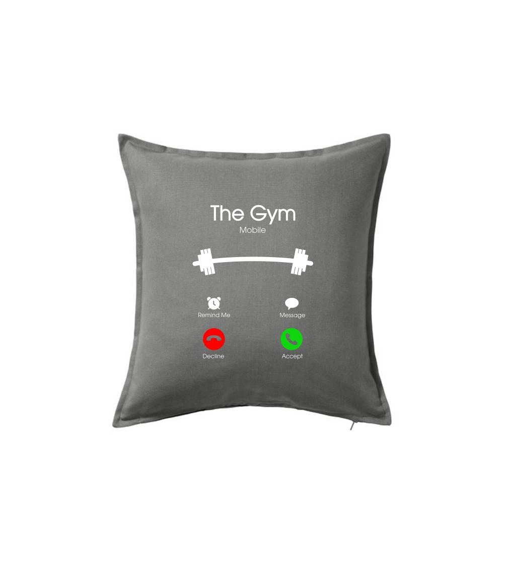 Posilňovani - The Gym Mobile - Vankúš 50x50