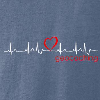 Moje srdce bije pre Geocaching -Text