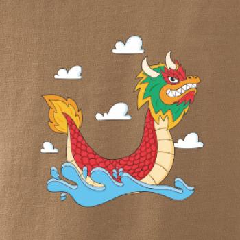 Dračia loď kreslená