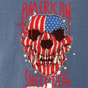 American Sheepdog - lebka