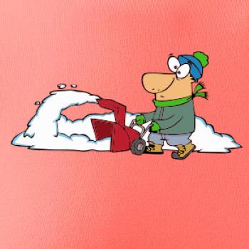 Frézování sněhu kreslené