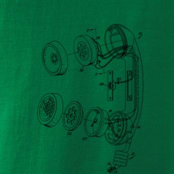 Nákres telefónne slúchadlo staré