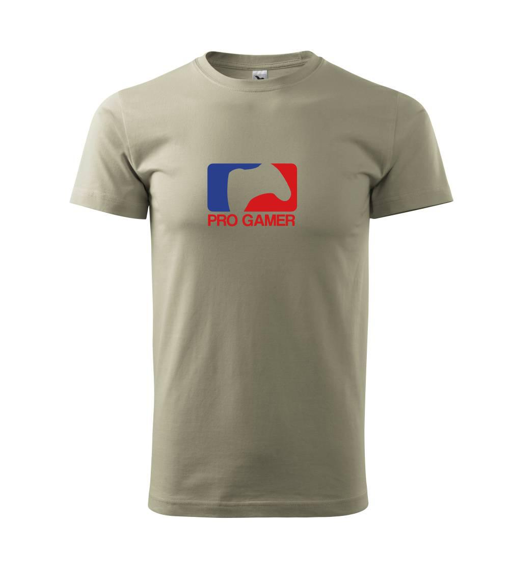 Tričká pre ajťákov - Pro Gamer - Logo - Tričko extra veľké  (5-8XL)