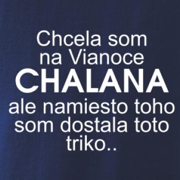 Chcela som na Vianoce chalana