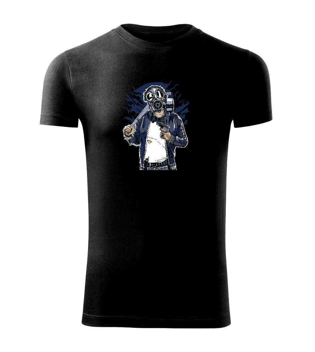 Grafické tričká - Gasmask Bastard - Viper FIT - Pánske zúžené tričko