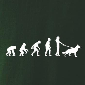 Evolúcia pes Nemecký ovčiak (muž-žena)