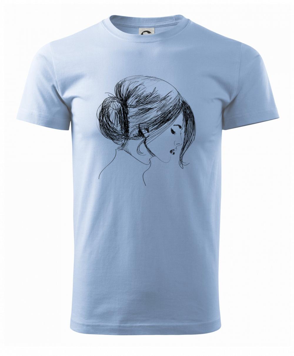 Ručne maľovaná žena Ručne maľovaná žena