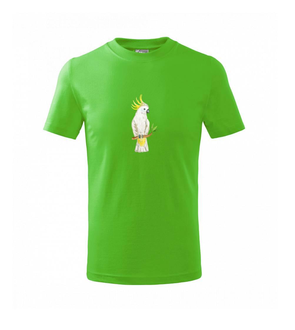 Papagáj Kakadu kreslený