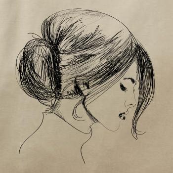 Ručne maľovaná žena