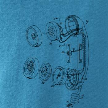 Nákres telefónne slúchadlo staré