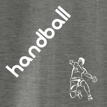 Handball nápis šikmo Handball nápis šikmo