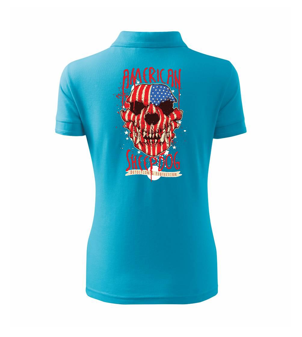 American Sheepdog - lebka