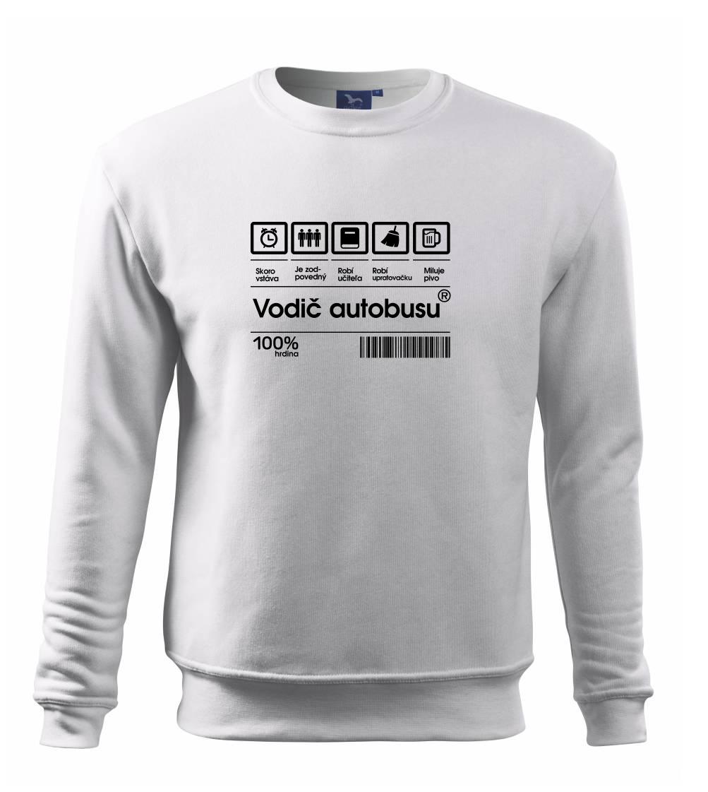 Čiarový kód - Vodič autobusu / Vodička autobusu Čiarový kód - Vodič autobusu / Vodička autobusu