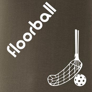 Floorball nápis šikmo