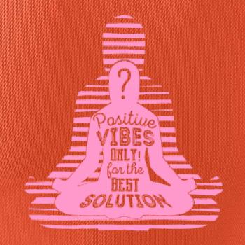 Joga - positive vibes only ružová