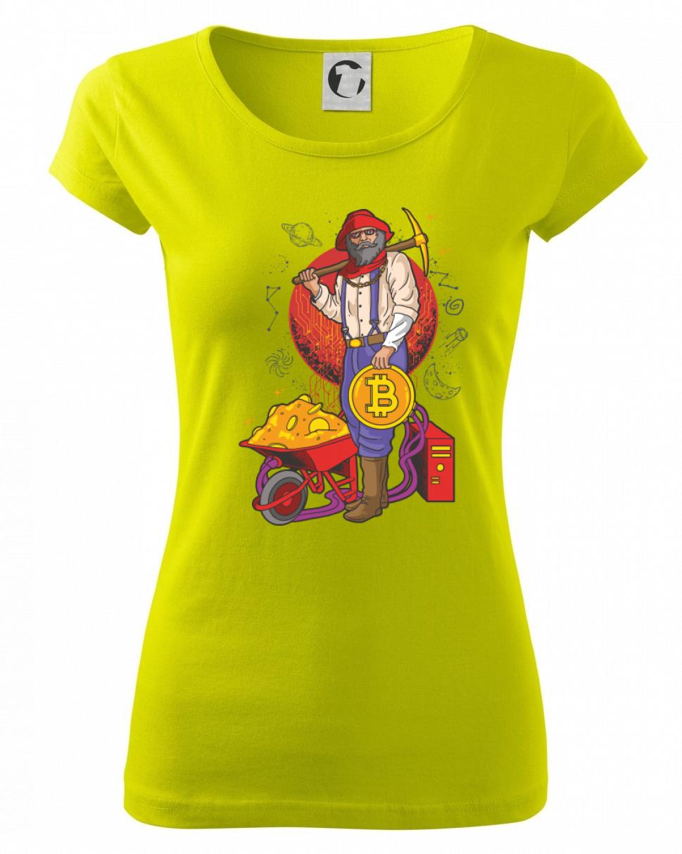 Baník ťaží Bitcoiny