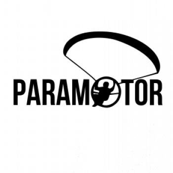Paramotor nápis Paramotor nápis