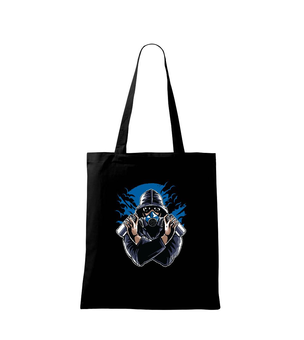 Grafické tričká - Graffiti Gasmask - Taška bavlnená