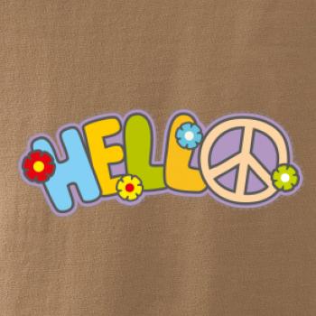 Hello hippie symbol