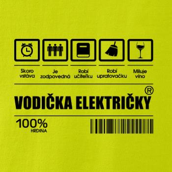 Čiarový kód - Vodič električky / vodička električky
