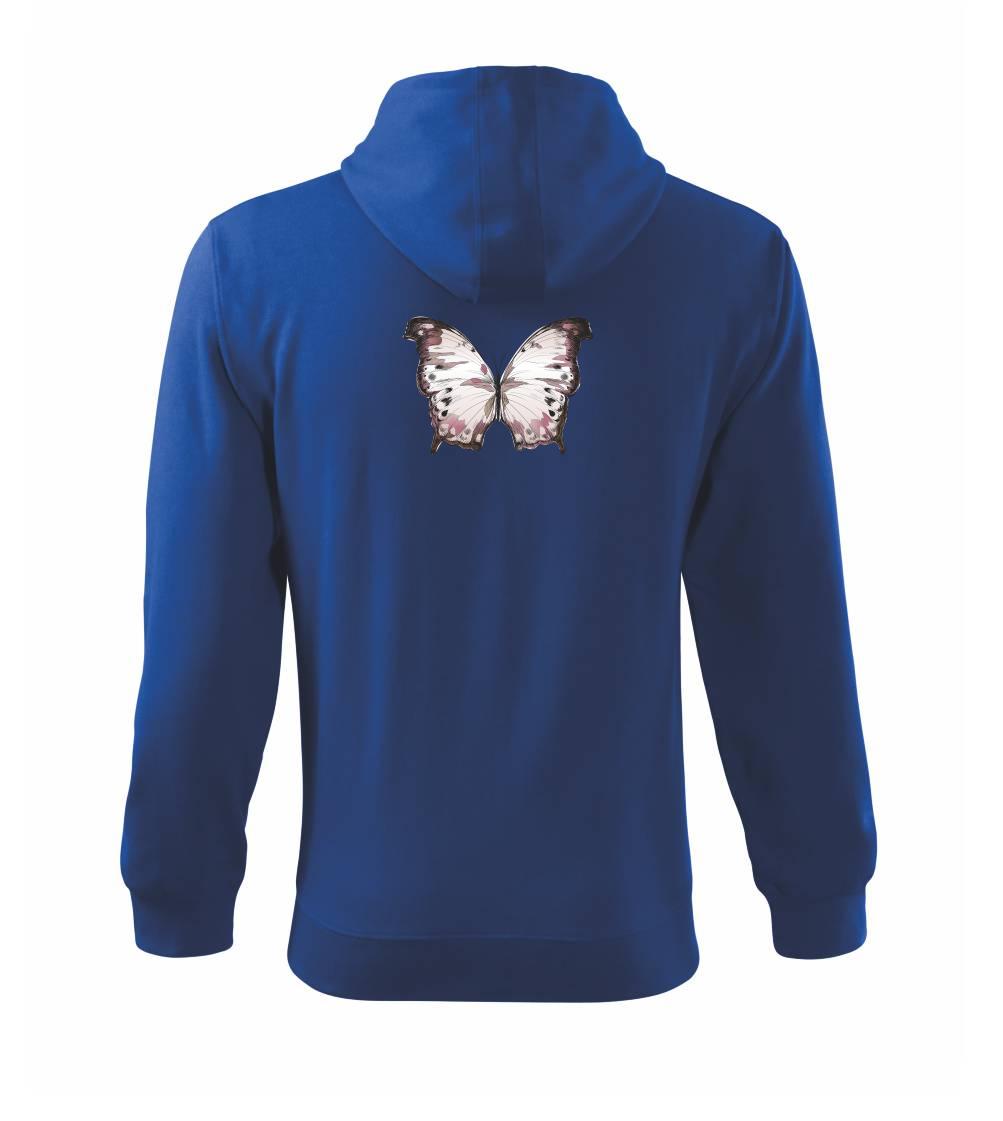 Motýľ ružovobiely Motýľ ružovobiely