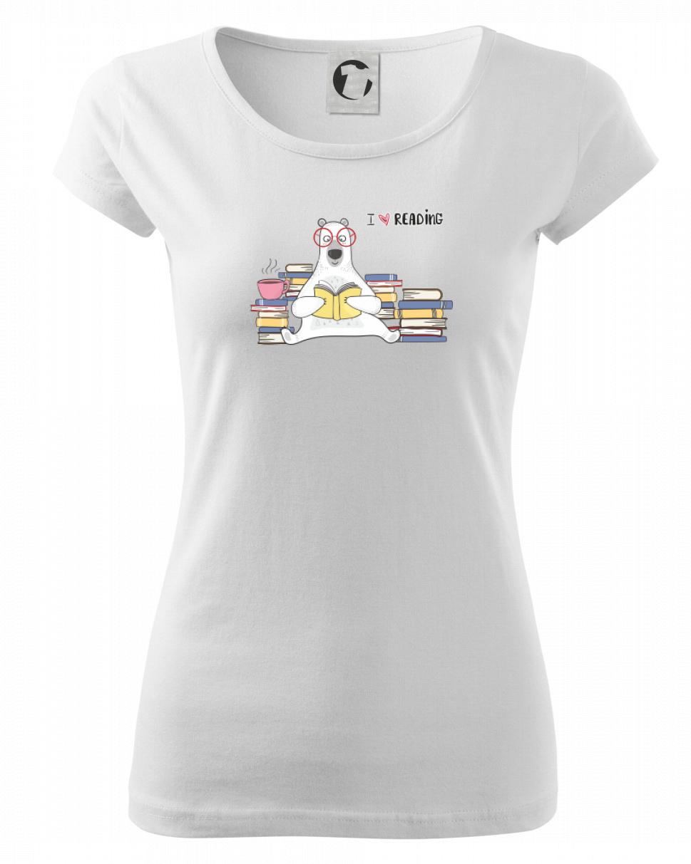 I love reading medveď I love reading medveď