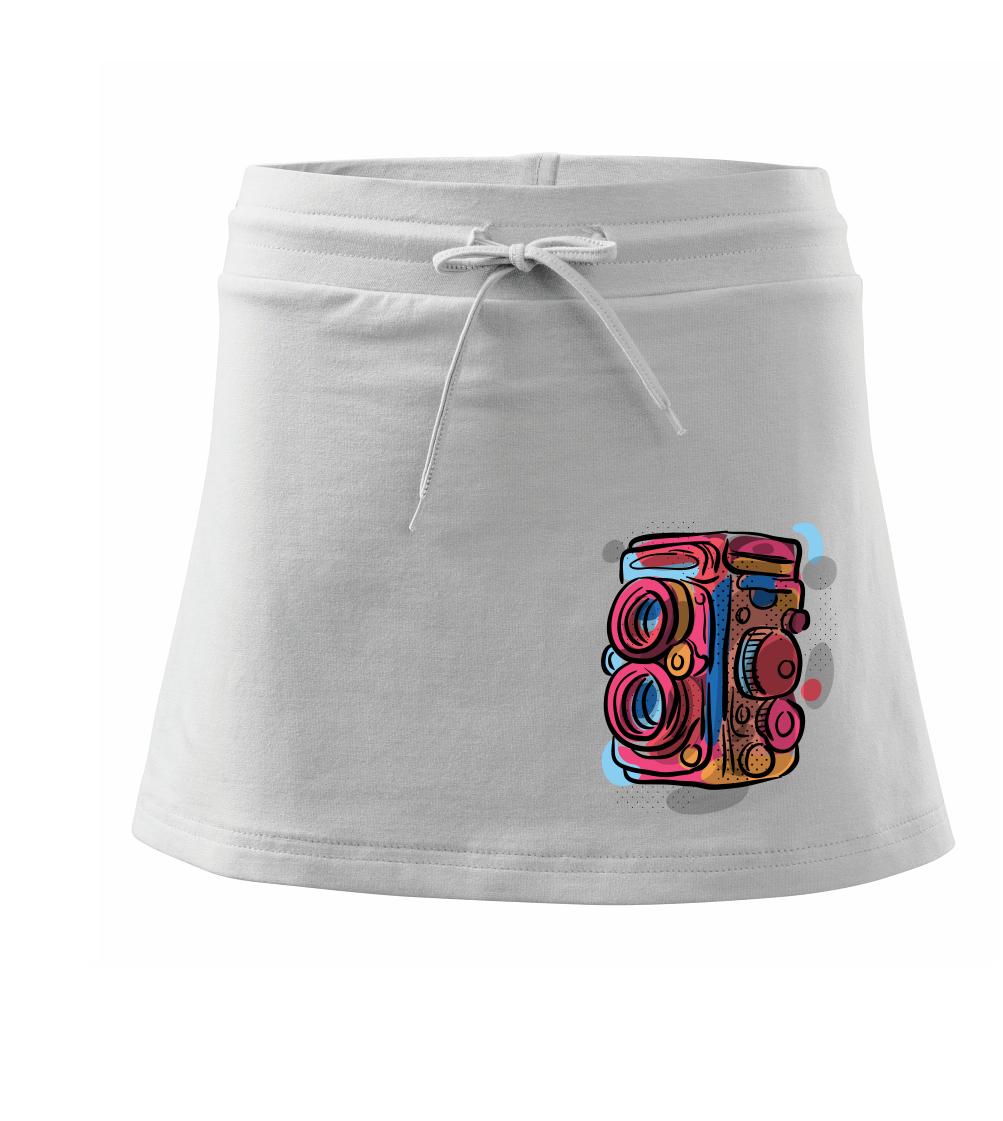 Foťák farebný - dve šošovky Foťák farebný - dve šošovky