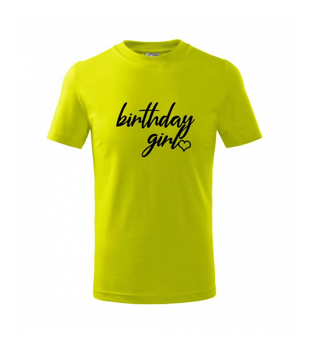 Birthday girl písacie