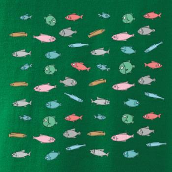 Tričko plné rýb